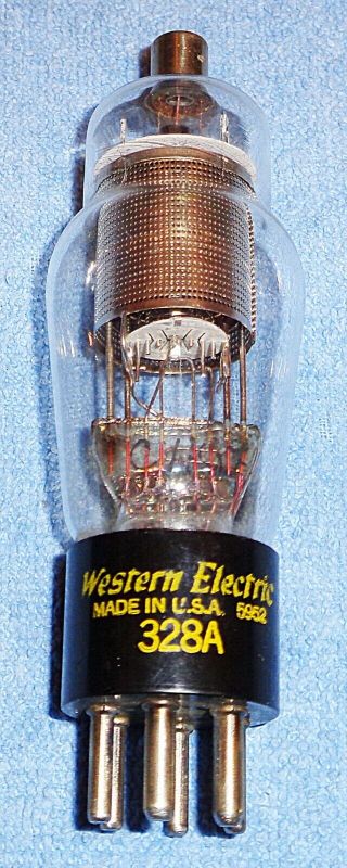 1 Western Electric 328a Vacuum Tube - Rare 1959 Vintage Rf Pentode
