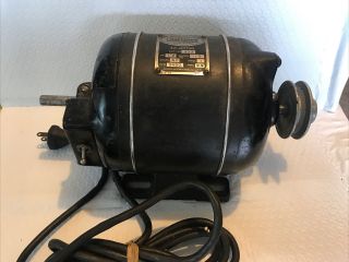 Vintage Craftsman 1/2 Hp A.  C.  Motor 110 Volt 3450 Rpm 9.  9 Amps 60 Cycles Phase 1