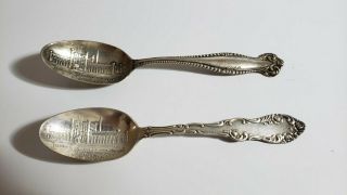 Sterling 92.  5 Silver Spoons Joliet Illinois State Penitentiary Prison