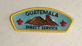 Bsa Usa Boy Scouts Of America Direct Service Council - Guatemala Scout Patch
