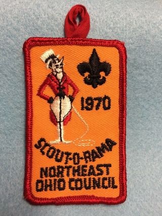 Boy Scouts - 1970 Northeast Ohio Council Scout - O - Rama Patch