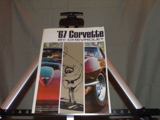 Car Sales Brochure 67 Chevrolet Corvette Sting Ray Coupe Roadster