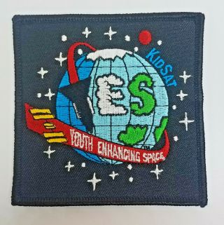 Nasa Kidsat Yes Youth Enhancing Space Patch 3 1/2 Inches