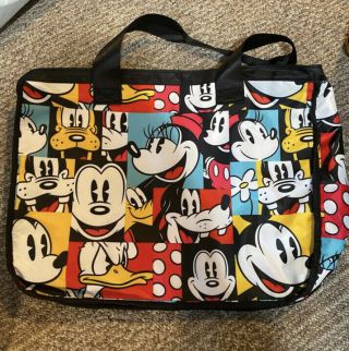 Disney Store Mickey Mouse And Friends Large Tote Bag