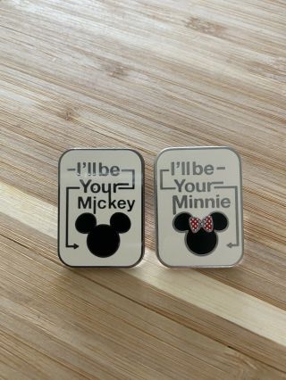 I’ll Be Your Mickey/minnie Disney Trading Pin Set