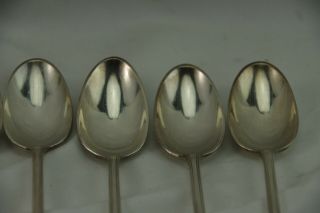 Reed & Barton Stylist Silver Plated Ice Tea Spoons Set of 8 2