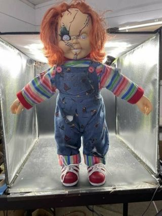 Vintage 25 " Horror Bride Of Chucky Childs Play Good Guy Plush Doll With Tags