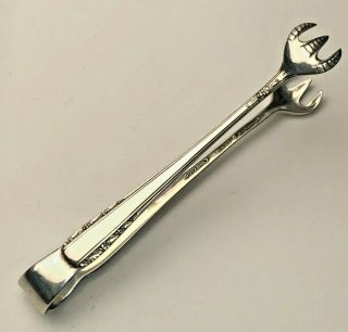 Courtship By International Sterling Silver Sugar Tongs 4 1/8 "