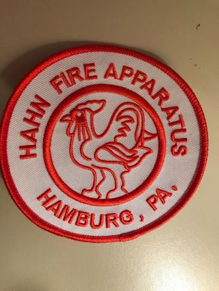 Hahn White Fire Apparatus Co Fdny Boston Chicago Lafd Commemorative Patch