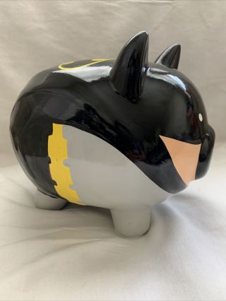 Batman DC Comics Ceramic Coin Piggy Bank Fab Starpoint Pig Novelty 2