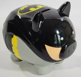 Batman Dc Comics Ceramic Coin Piggy Bank Fab Starpoint Pig Novelty