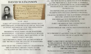 Hartford Ct Industrialist Social Welfare Activist Insane Document Signed 1824 Vf