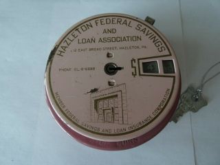 Add O Bank Steel Products California 1942 Pink Hazleton,  Pa.  Savings with KEY 2