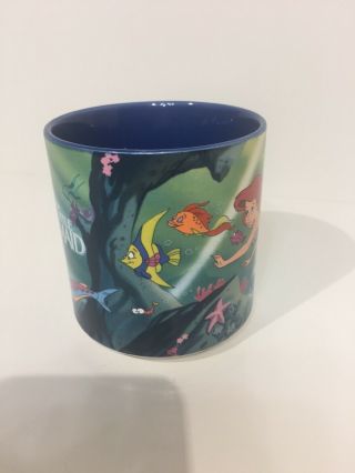 Vintage Walt Disney Classic The Little Mermaid Coffee Mug Cup 12oz Made In Japan 2