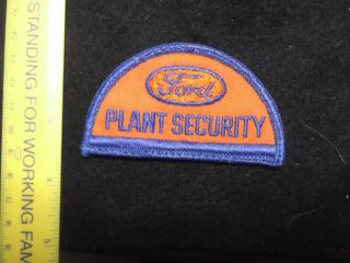 Ford Motor Company Security Police Detroit Michigan Factory Rare Old Vintage