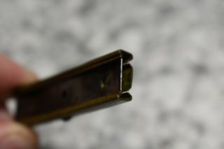 Vintage Rare Brass Remington Model 8 81 Stripper Charger Clip.  25.  30.  32 Cal 3