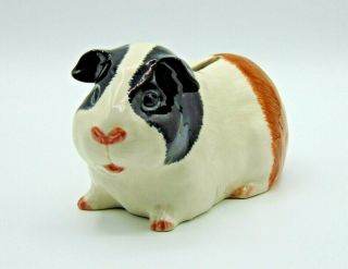 Cute 2010 Quail Pottery Guinea Pig Money Box Or Piggy Bank With Stopper (ap139g)