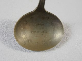 1939 York Worlds Fair Ladle Spoon National Silver Company 2