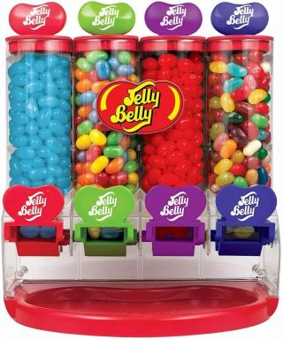 My Favorite Jelly Belly Bean Machine Dispenser Includes 1 Oz Sample Bag
