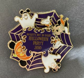 Disney Mickey’s Not So Scary Halloween Party 2010 Spinner Le Pin