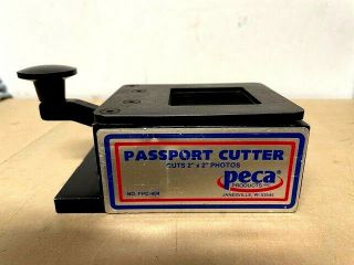 Peca Products Professional 2x2 Passport Cutter Ppc - 404 Vintage