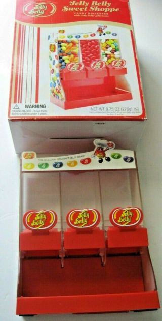Jelly Belly Sweet Shoppe Candy Dispenser From 2007 W/original Box