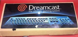 Vintage Dreamcast Authentic Keyboard Rare Sk - 1502 Sega