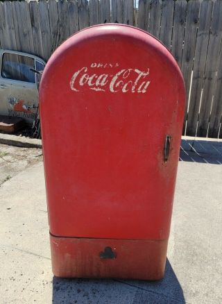 Vintage 1940s Jacobs Coca Cola Vending Machine Coke Coin Op 2