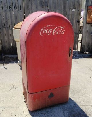 Vintage 1940s Jacobs Coca Cola Vending Machine Coke Coin Op 3