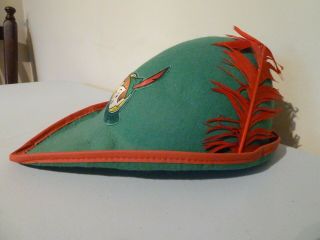 Vintage Collectible Disney Peter Pan Felt Type Hat - Display Prop