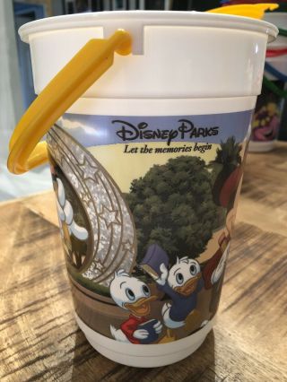Walt Disney World Parks Souvenir Popcorn Bucket Hollywood Studios Yellow Lid