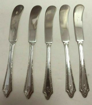 Towle Sterling Silver Virginia Carvel Pattern Butter Spreader Knife 6 " Each