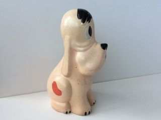 Vintage Ellgreave Pottery Bonzo Dog Money Box 2