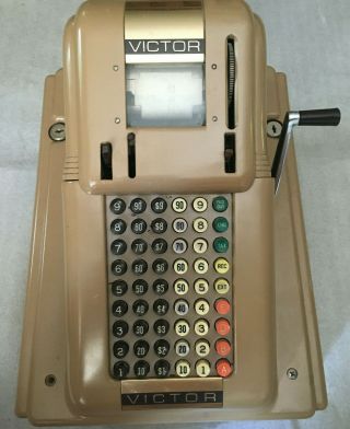 Vintage Victor Cash Register 1950 