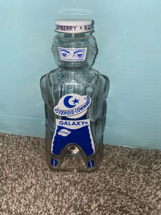 Galaxy Vintage Raspberry Syrup Bottle,  1950 