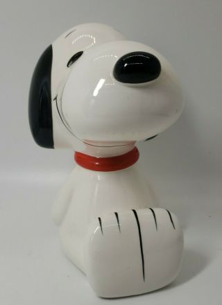 Vintage 1966 Peanuts Snoopy Piggy Bank - United Feature Syndicate