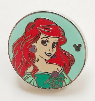Disney Pin - Ariel - Little Mermaid - Daughters Of Triton Series - Wdw - Hidden Mickey - Le