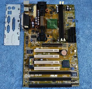 Asus P2 - 99 Slot 1 Atx Vintage Retro Motherboard Agp Isa Pci Intel® 440zx Chipset