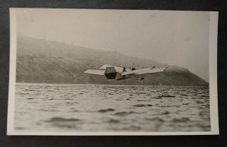 Vintage Gink Doherty Flying The Langley Photo Card Glenn Curtiss Museum