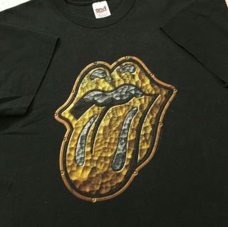 Vtg The Rolling Stones 90s Vtg Bridges To Babylon Tour T - Shirt Men 