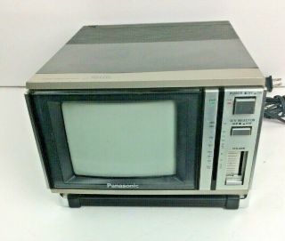 Panasonic Ct500v Portable 6” Color Video Monitor Tv Ac/dc.  Vintage Gaming