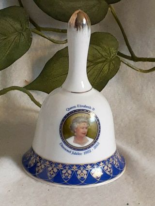 Collectable Commemorative Bell Queen Elizabeth Diamond Jubilee 1952 - 2012 Uk