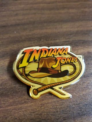 1999 Indiana Jones Hat & Whip Retired Disney Pin 273