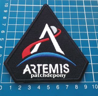Nasa Artemis Space Program Going Back To The Moon Logo Astronauts Patch Sew On