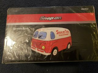 Snap - On Tools Ceramic Bank Collectable Ssx17p121 Kids Piggy Bank
