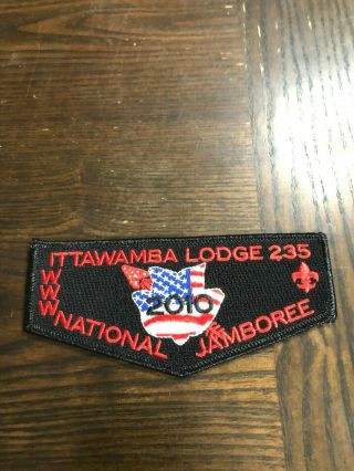 Oa Ittawamba Lodge 235 S? 2010 National Jamboree Flap Np