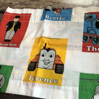 Vintage 1992 Thomas The Tank Engine Comforter Full Bed Set Sheets W/ Curtains 2