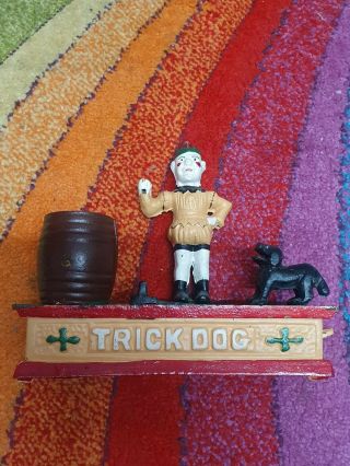 Vintage Trick Dog Money Box
