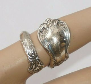 Vintage Spoon Ring Old Master Towle Sterling Silver Size 6