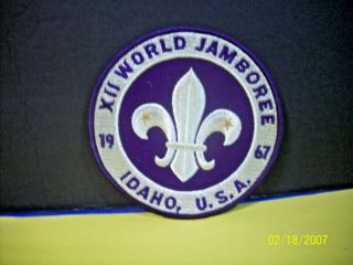 Boy Scouts 1967 World Jamboree Xii Idaho Usa Vintage Bsa Jacket Patch